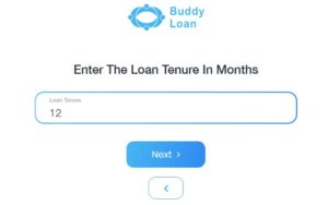 Enter-Buddy-Loan-Tenure